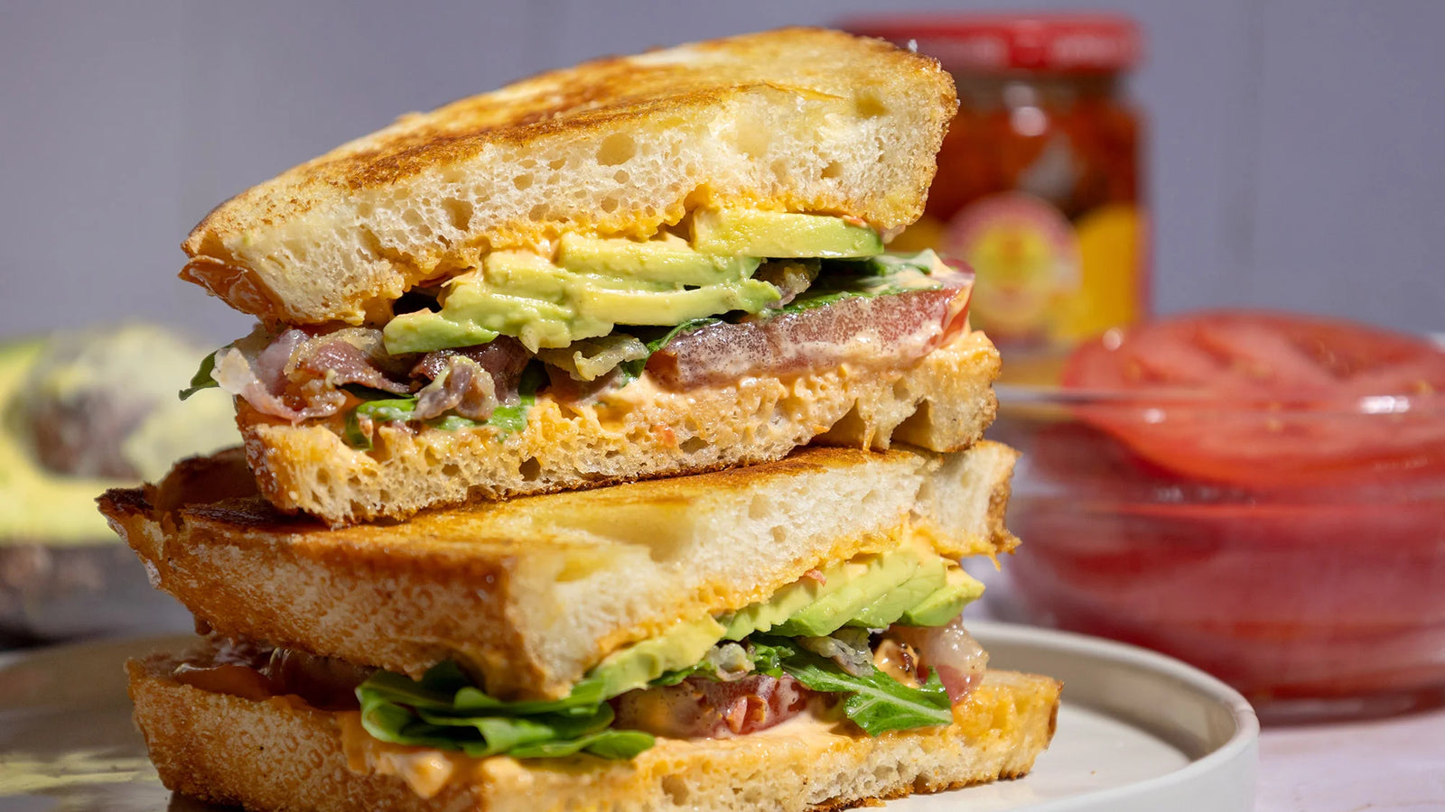 PLAT Sandwich (Pancetta, Lettuce, Avocado & Tomato)