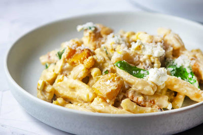 Pasta With Butternut Squash And Goat Cheese