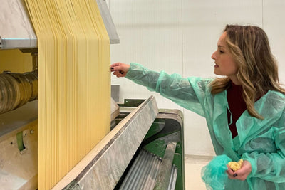 Giada at our pasta factory