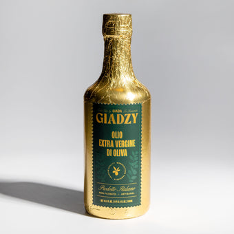 Gold-Wrapped Olive Oil by Giadzy