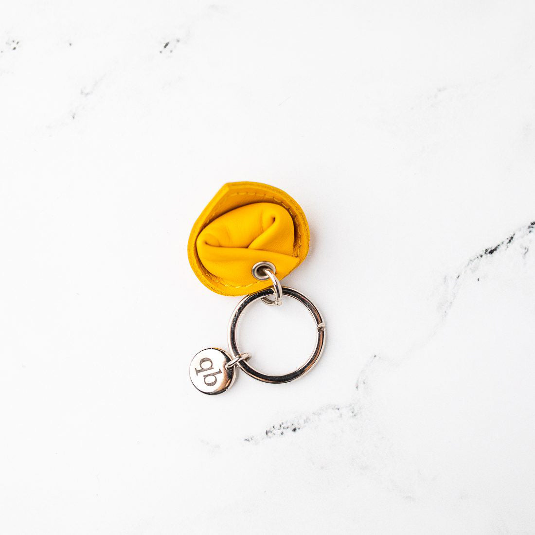 Leather Tortellino Key Chain