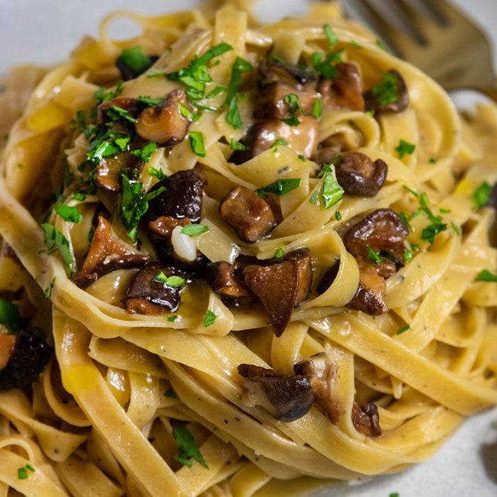 Porcini Mushroom and Truffle Tagliatelle Pasta