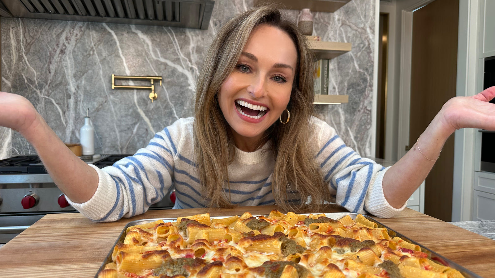 Springtime Sheet Pan Rigatoni