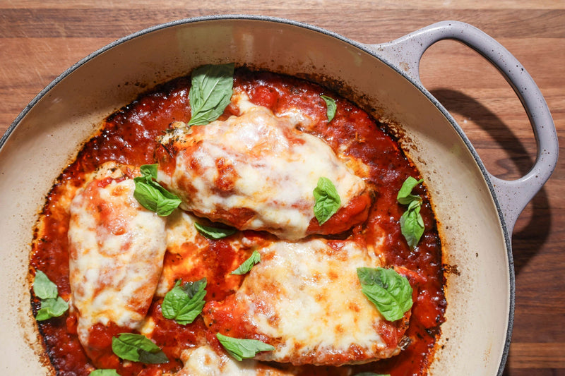 Healthier Chicken Parmesan