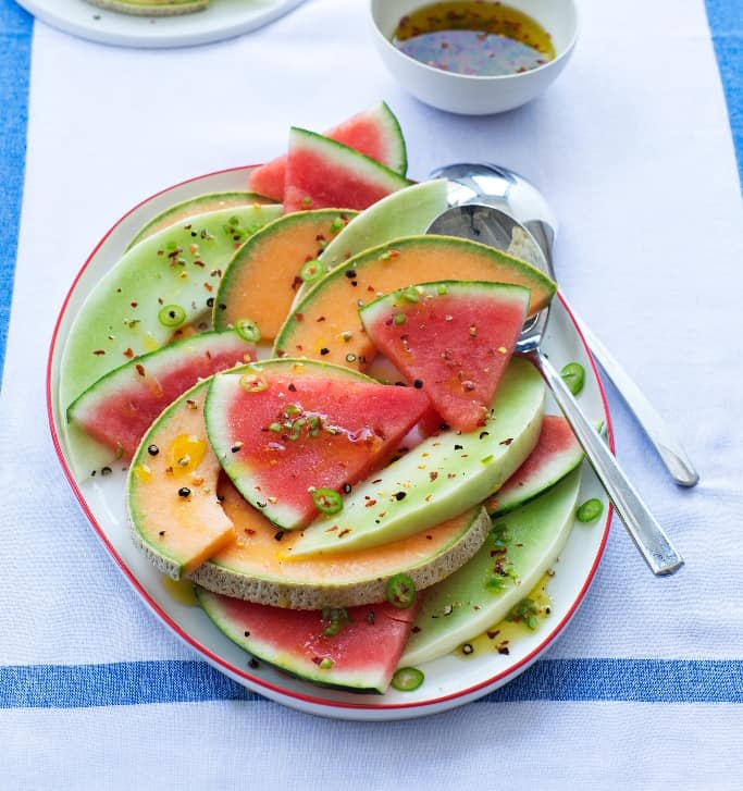 Spicy Melon Salad