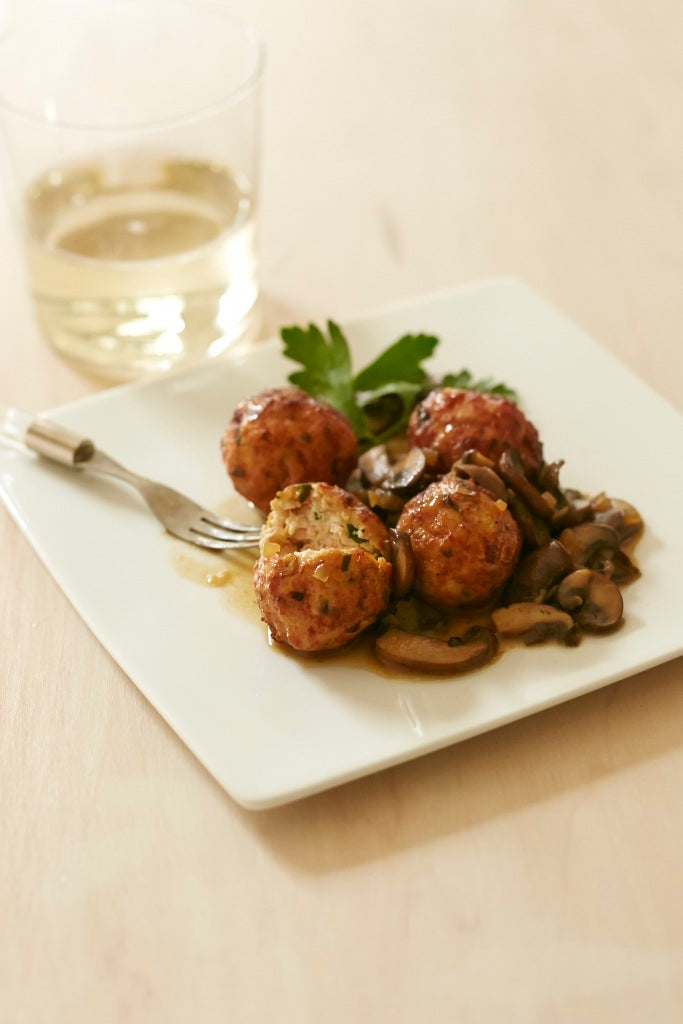 Chicken Marsala Meatballs Giadzy