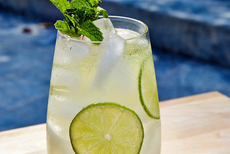 Vanilla-Lime Spritzer