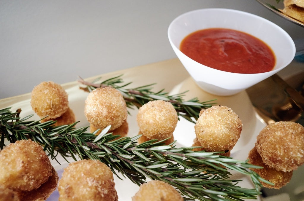 Stuffing Arancini