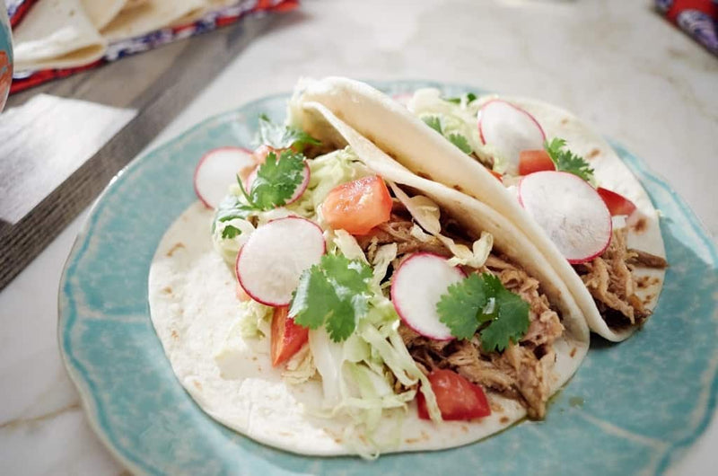 Slow Cooker Pulled Pork Tacos