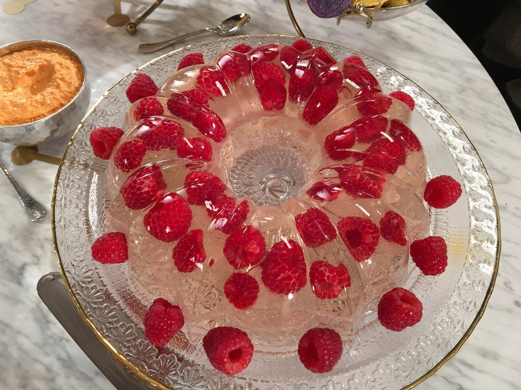 Raspberry Prosecco Tulip