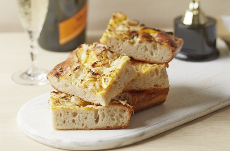 Focaccia with Tangerine and Fennel, Credit: Lauren Volo