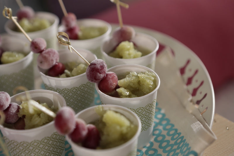 Green Grape Slushies