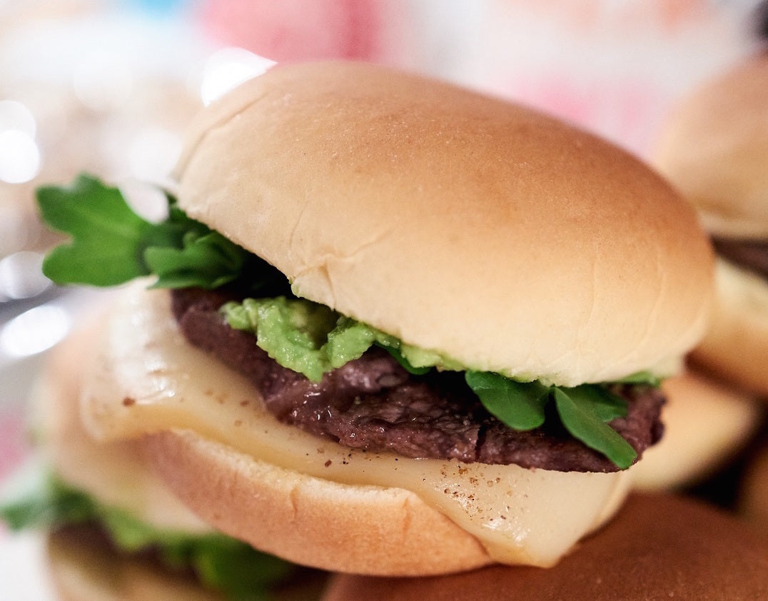 Steak and Guacamole Buns