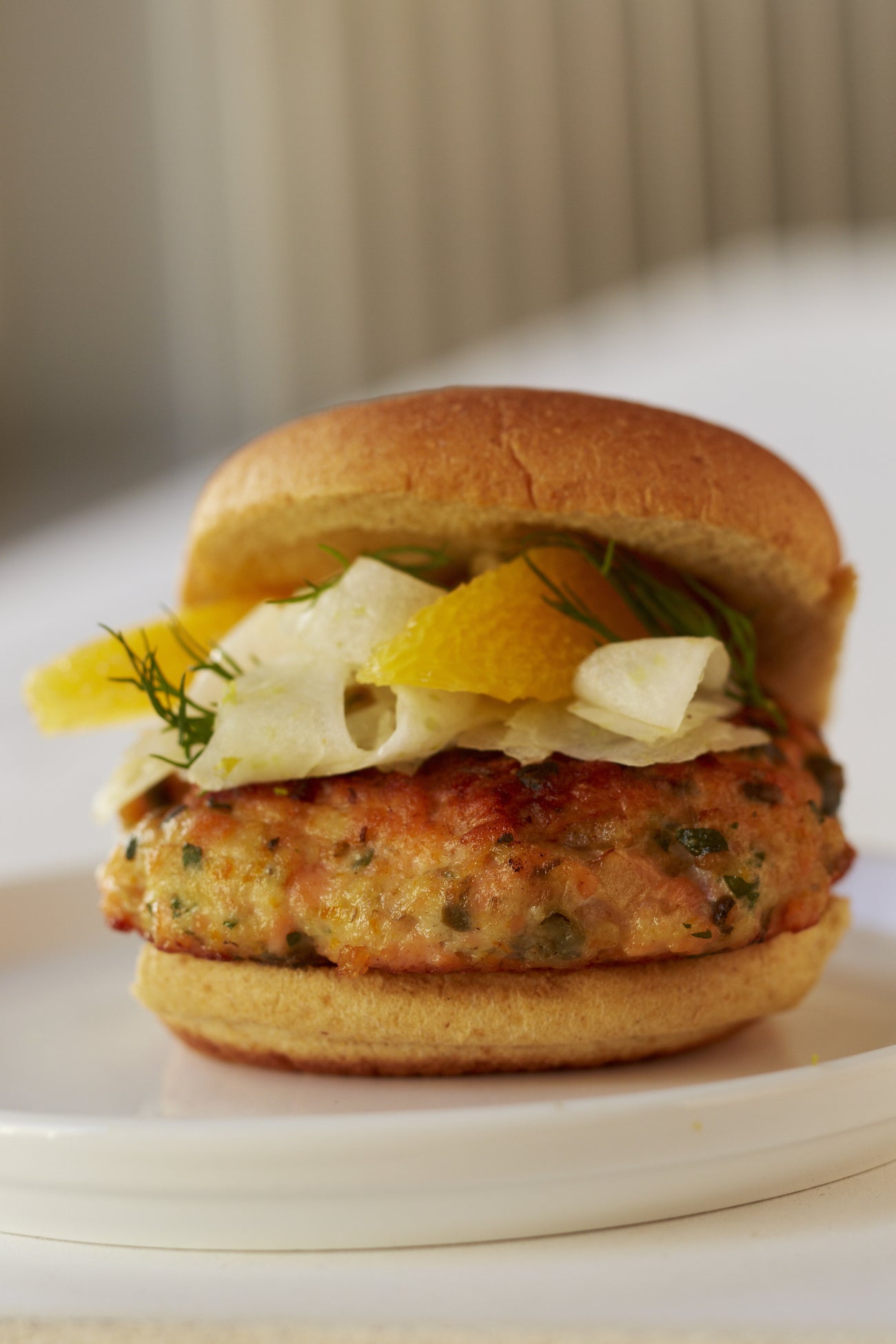 Grilled Salmon Burgers - The Culinary Compass