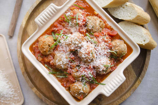 Classic Italian Turkey Meatballs, Credit: Elizabeth Newman