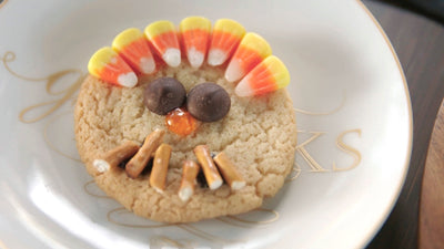 Slice-and-Bake Turkey Cookies