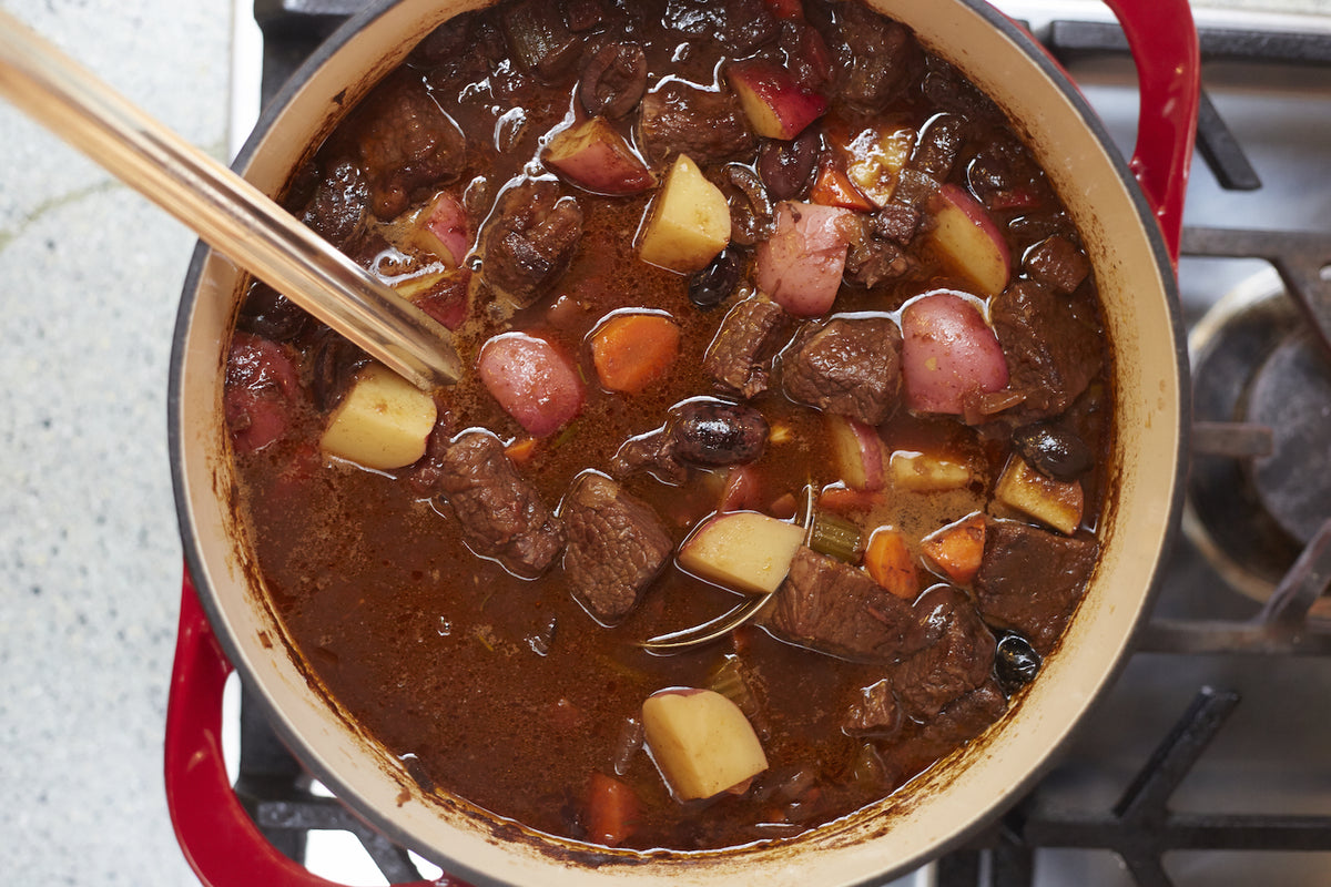 Chianti Marinated Beef Stew, Credit: Lauren Volo