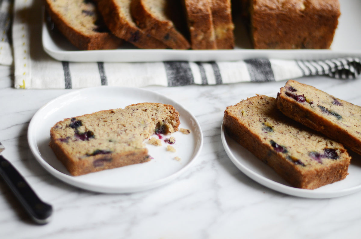 Blueberry-Banana Bread, Credit: Elizabeth Newman