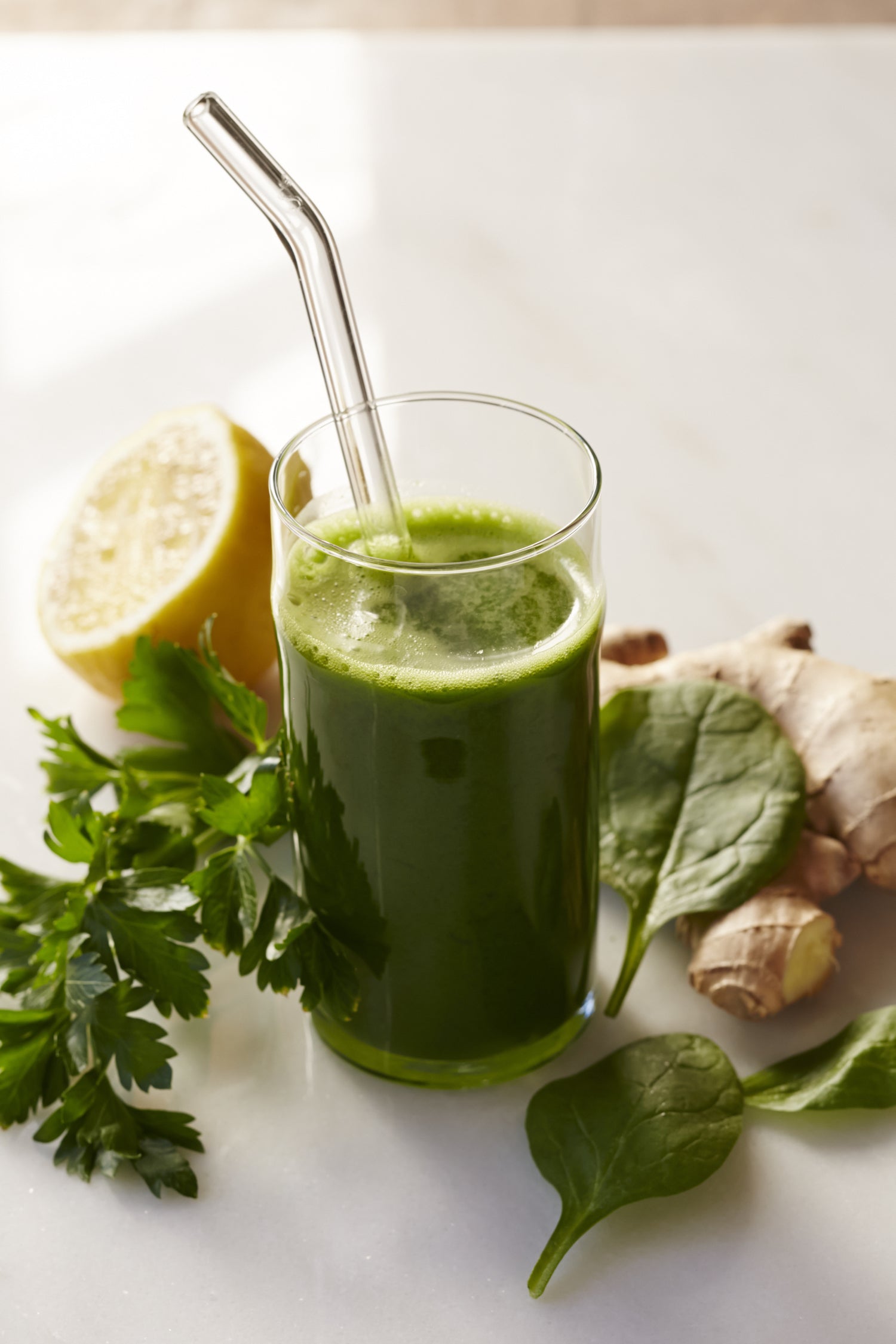 Giada's Clean, Green Juice, Credit: Lauren Volo