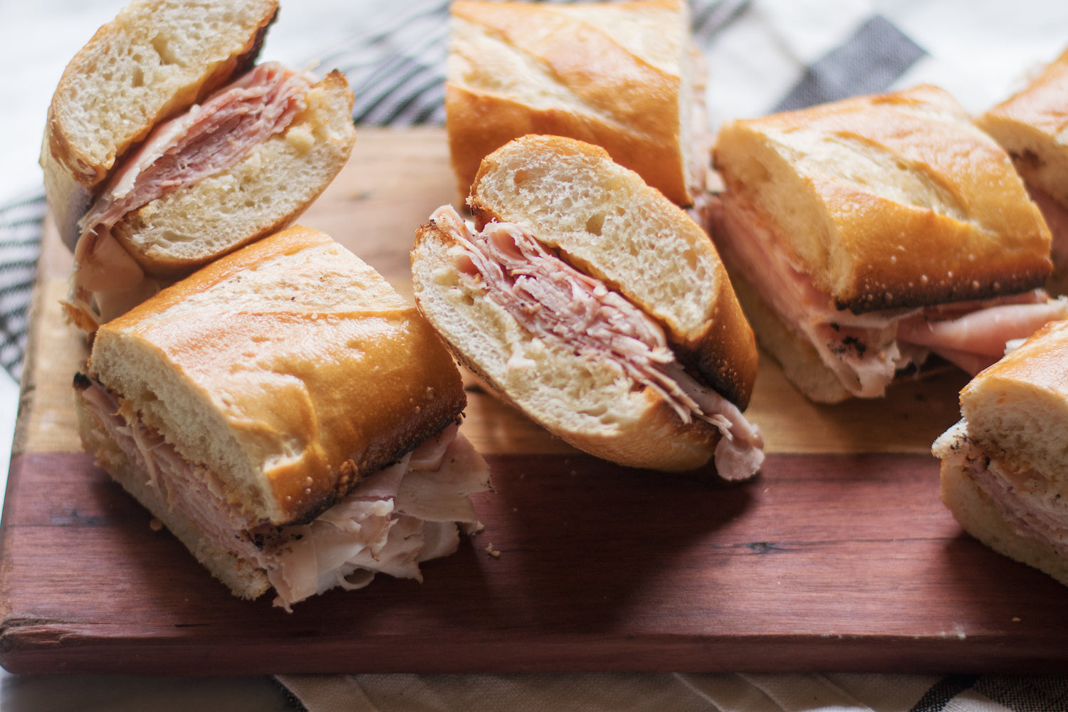 France Meets Italy Prosciutto Cotto Sandwich, Credit: Elizabeth Newman