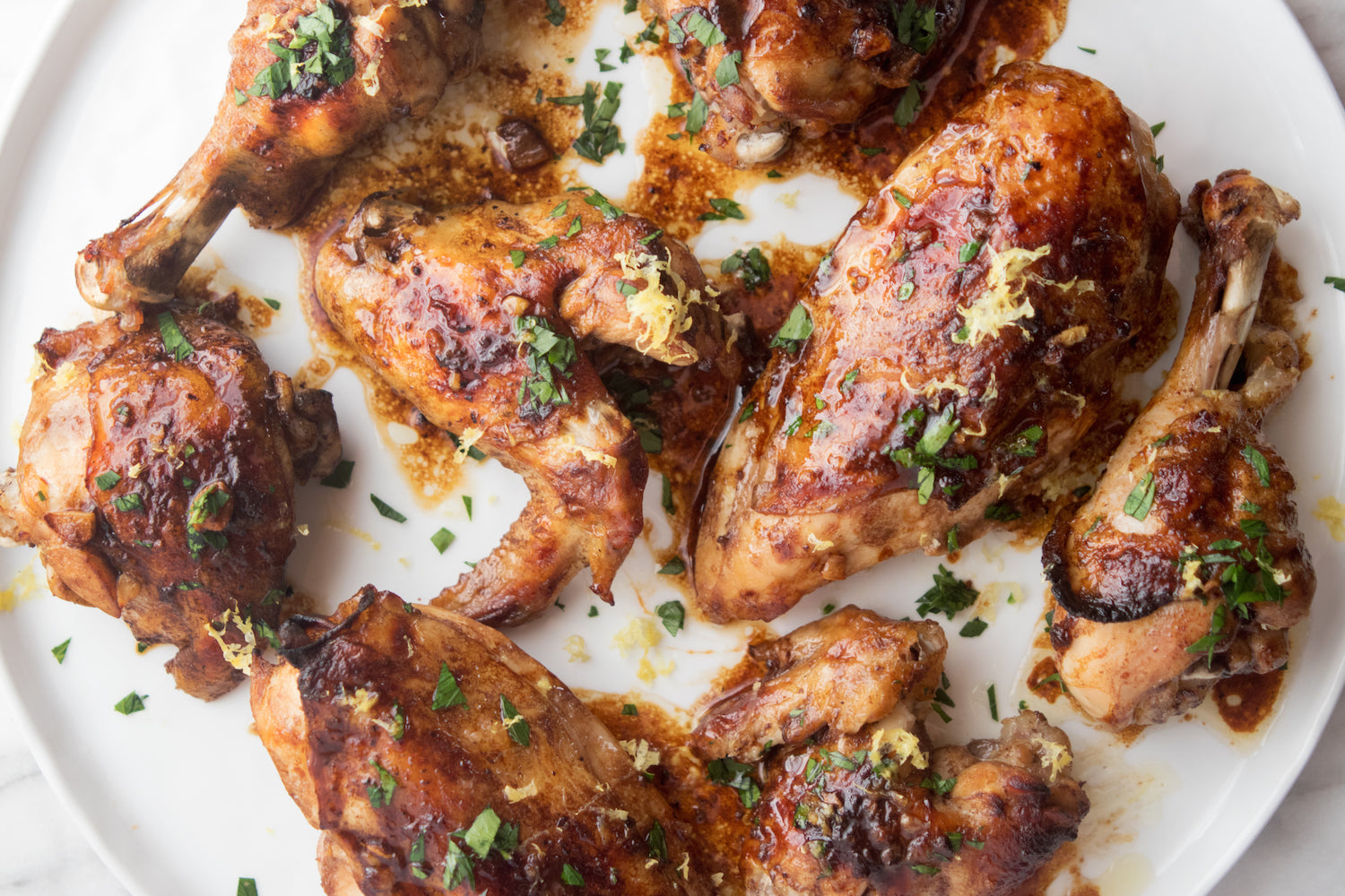 Balsamic Roasted Chicken, Credit: Elizabeth Newman