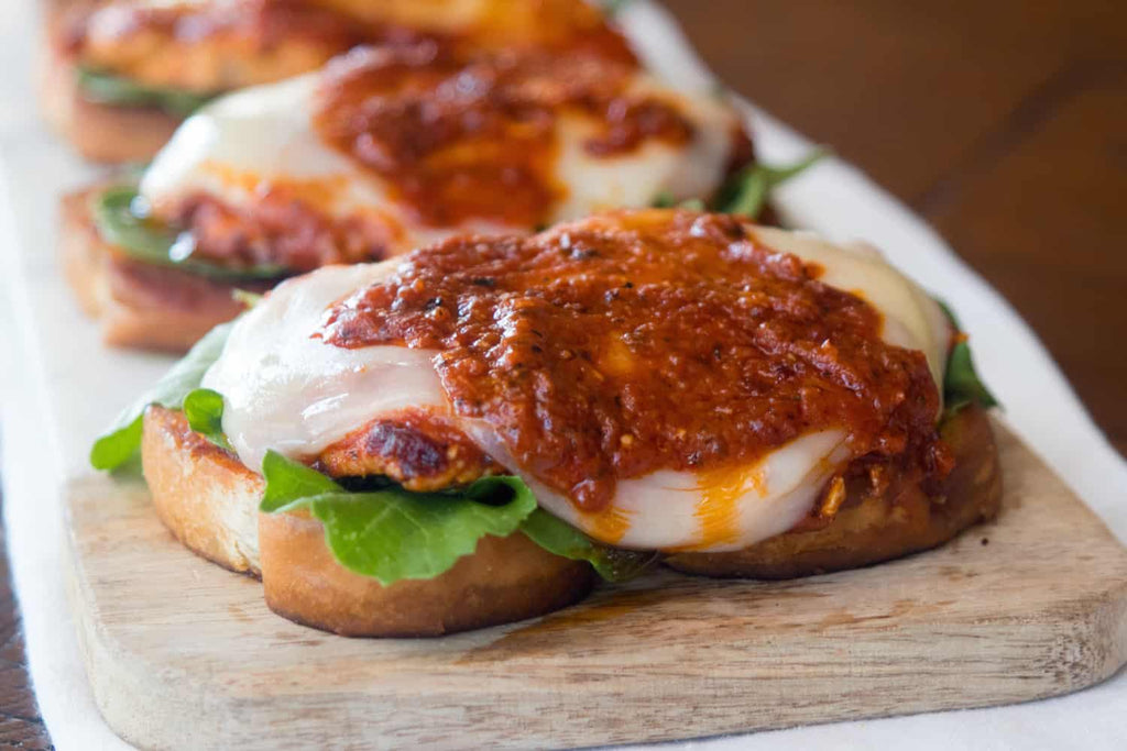 Giada's Weeknight Chicken Parm Sandwich Giadzy