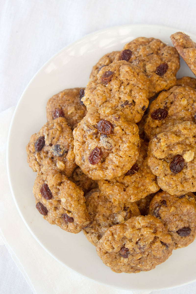 Spiced Pumpkin-Raisin Cookies, Credit: Elizabeth Newman