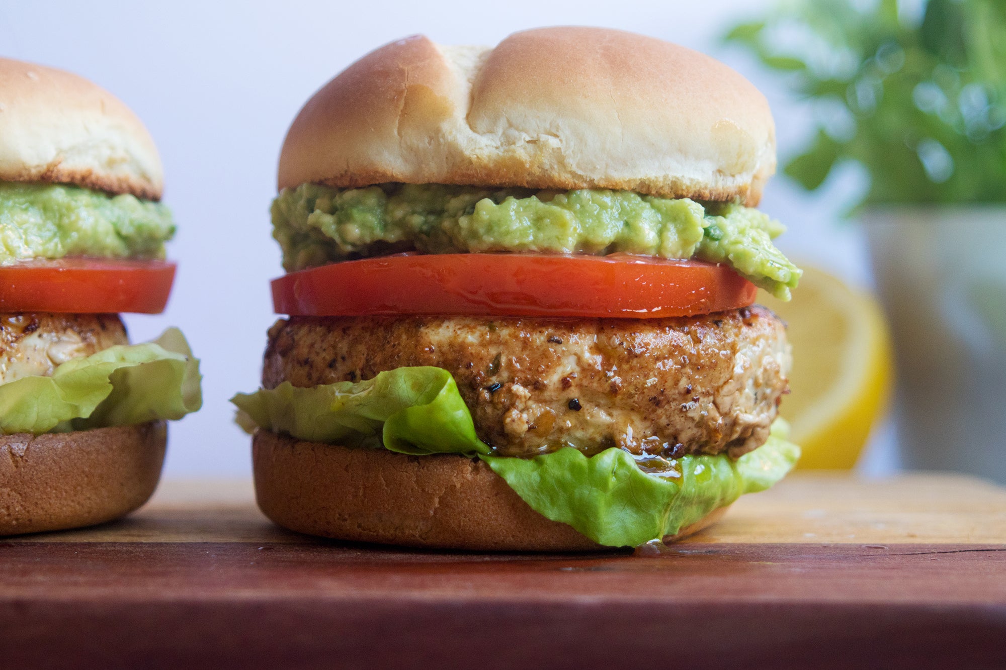 Cumin and Citrus Turkey Burgers, Credit: Elizabeth Newman