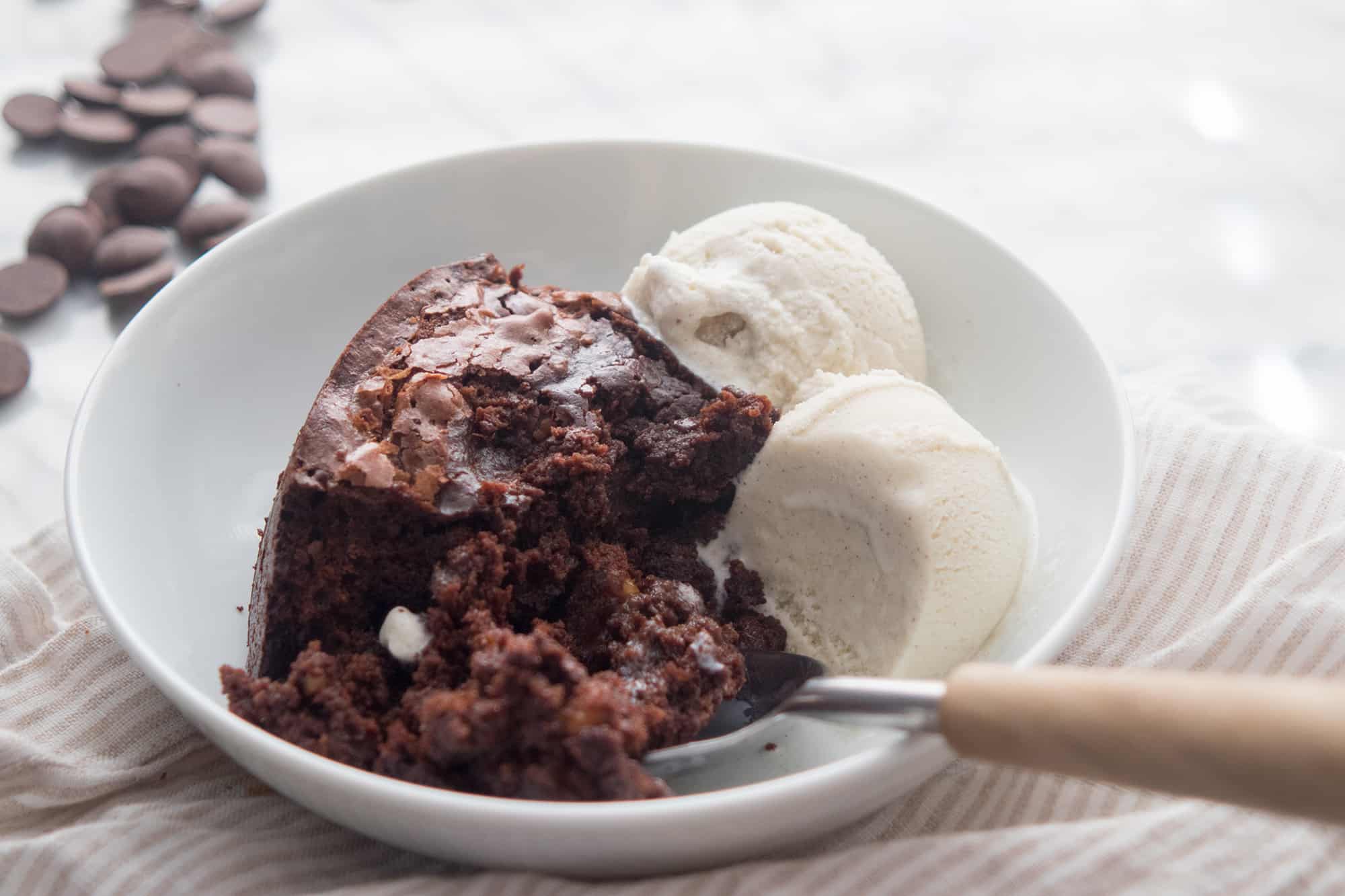 Slow Cooker Brownies, Credit: Elizabeth Newman