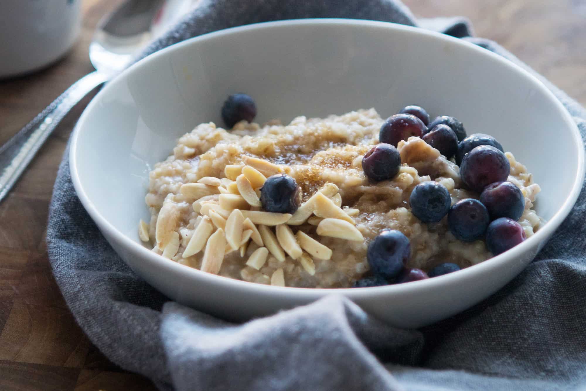 Slow Cooker Oatmeal, Credit: Elizabeth Newman