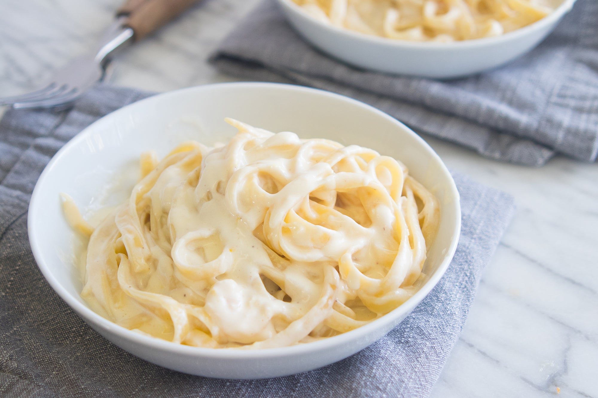 Fettuccine Alfredo, Credit: Elizabeth Newman