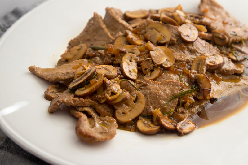 Veal Marsala, Credit: Elizabeth Newman