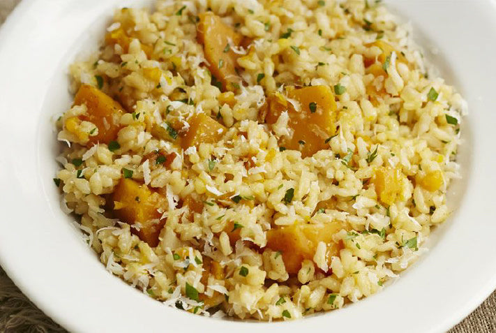 Spiced Kabocha Squash Risotto