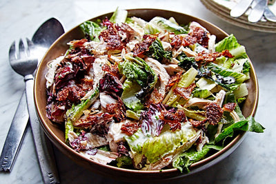 Herbed Turkey Caesar Salad