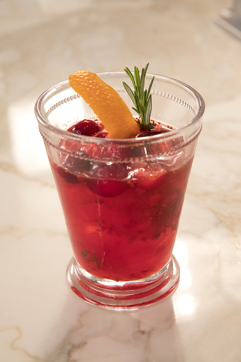 Cranberry-Rosemary Julep