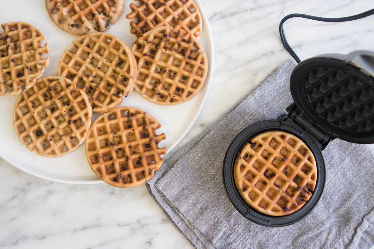 Chocolate Chip and Cinnamon Breakfast Pizzelles, Credit: Elizabeth Newman