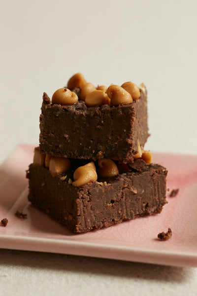 Better-For-You Espresso Peanut Butter Brownies