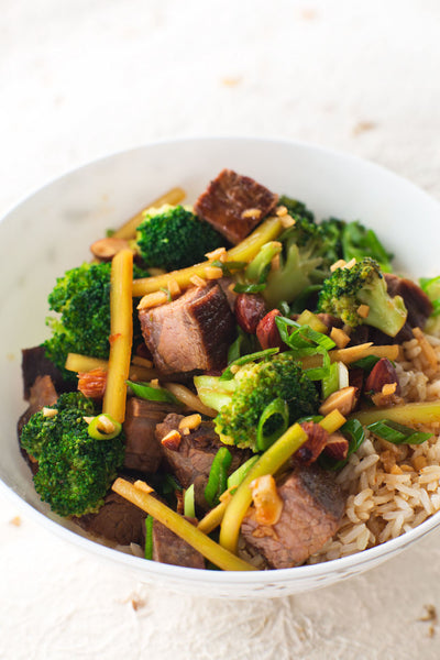 Broccoli and Beef Stir-Fry, Credit: Quentin Bacon