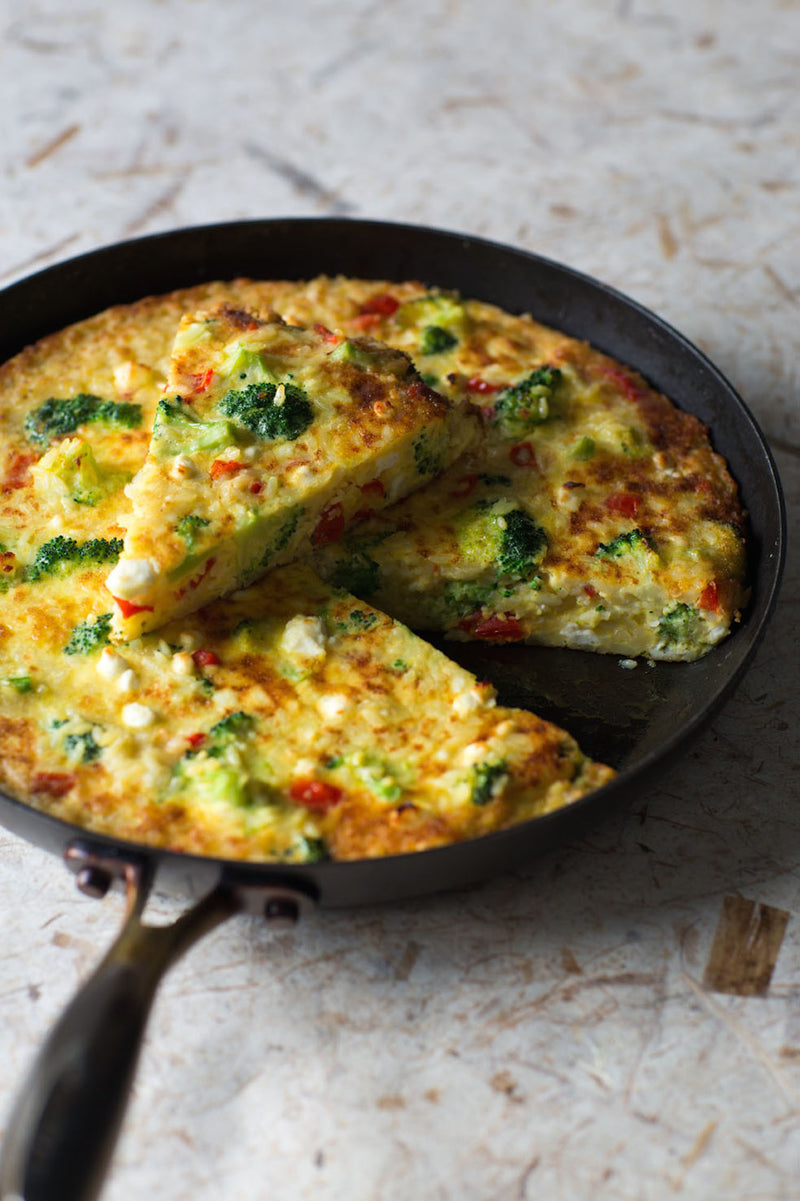 Broccoli and Pasta Pizza, Credit: Quentin Bacon