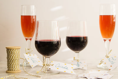 Whose Wine Is Whose? Wine Glass Labels End The Guessing Game