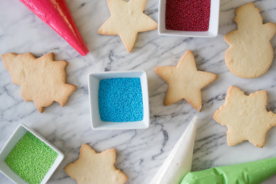Make personalized sugar cookies without the stress by outsourcing the baking!