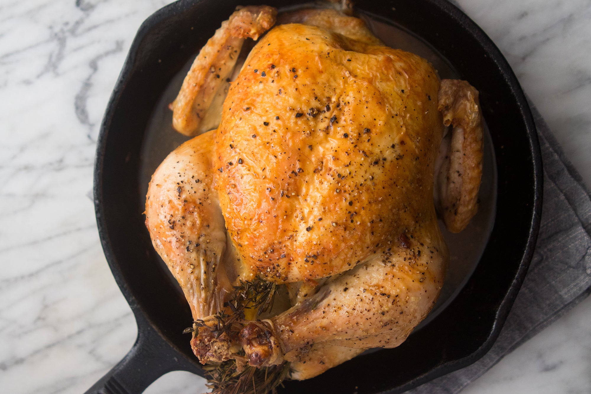 Weeknight Roast Chicken, Credit: Elizabeth Newman