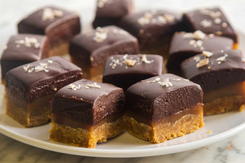 Espresso Caramel Bars, Credit: Elizabeth Newman