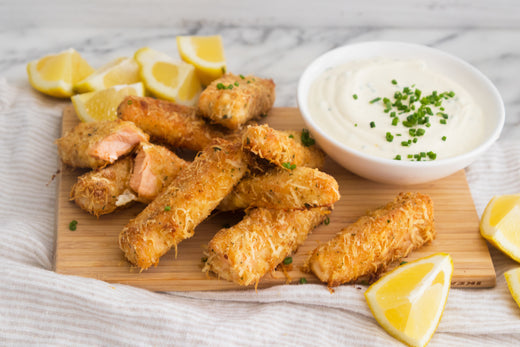 Parmesan Fish Sticks, Credit: Elizabeth Newman