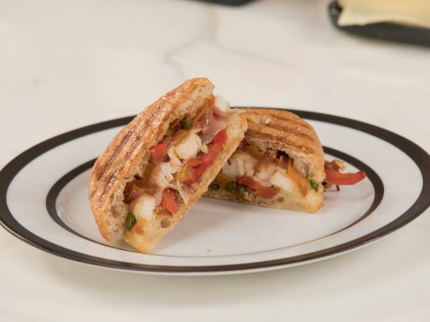 Chicken and Peperonata Panini, Credit: Food Network