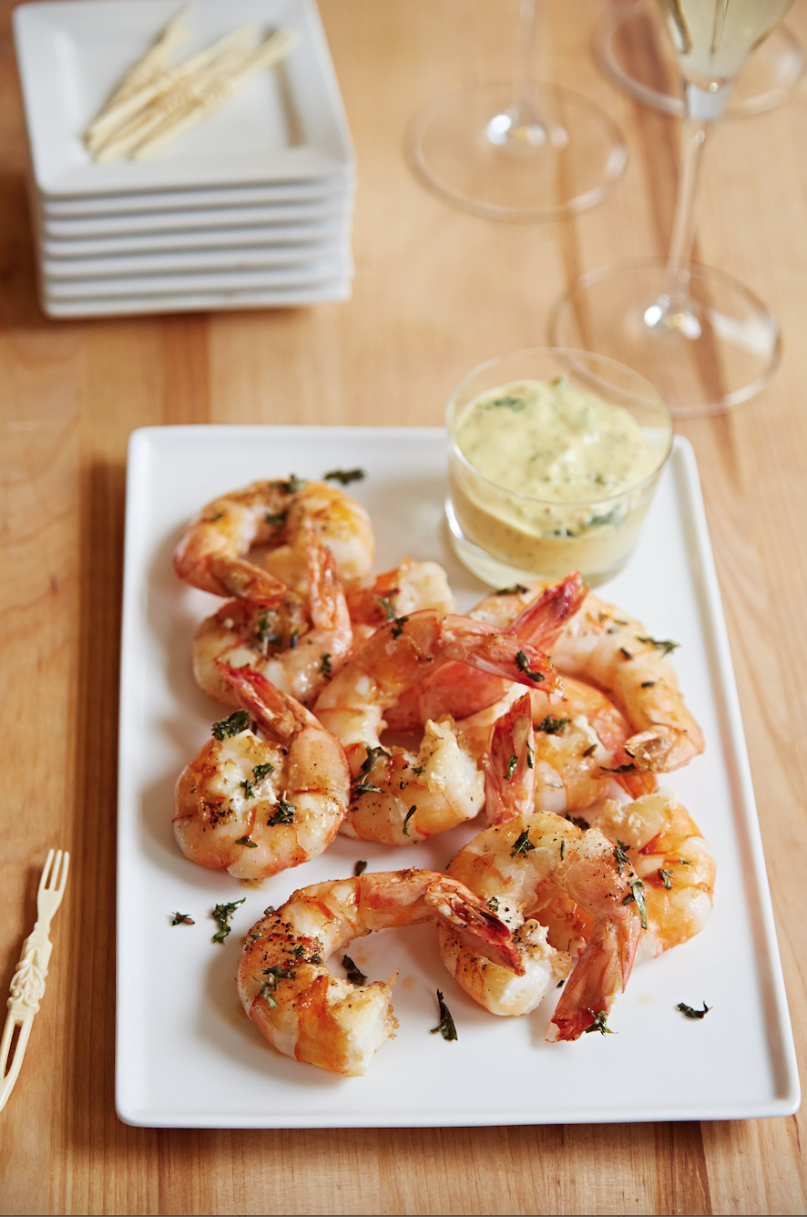 Sauteed Shrimp Cocktail, Credit: Megan Schlow