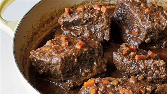 Barolo Braised Short Ribs, Credit: Aubrie Pick