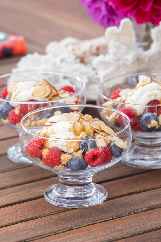 Berries with Spiced Cream, Credit: Food Network