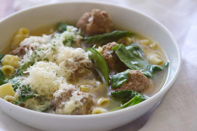Slow Cooker Italian Wedding Soup, Credit: Elizabeth Newman
