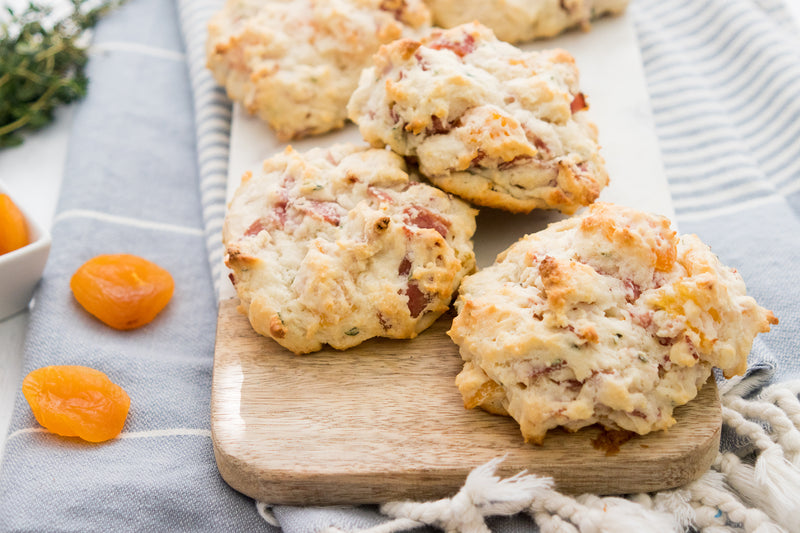 Apricot and Salami Scones, Credit: Elizabeth Newman